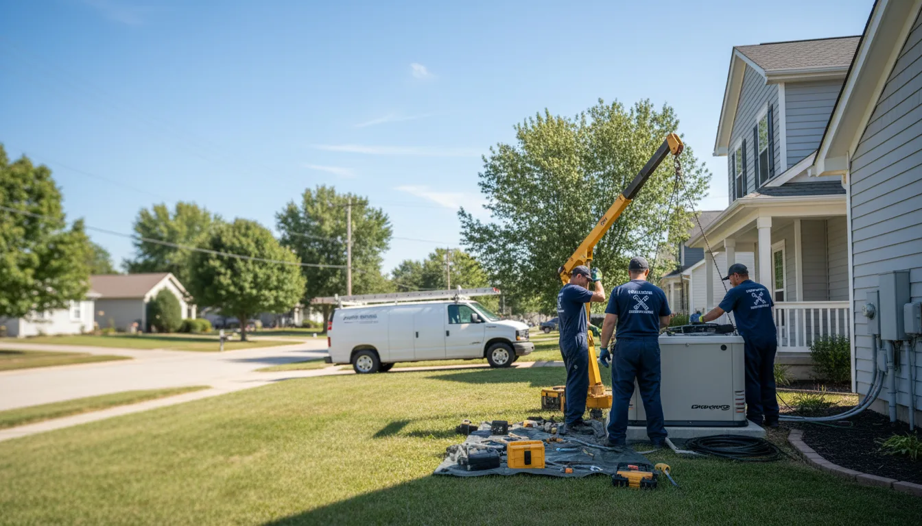Generator Installation in French Village, MO near me
